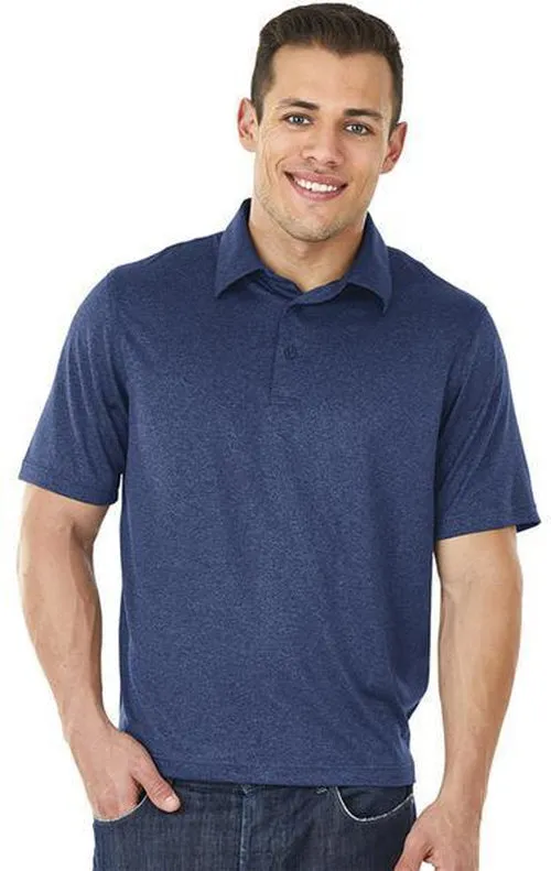 Charles River Heathered Polo