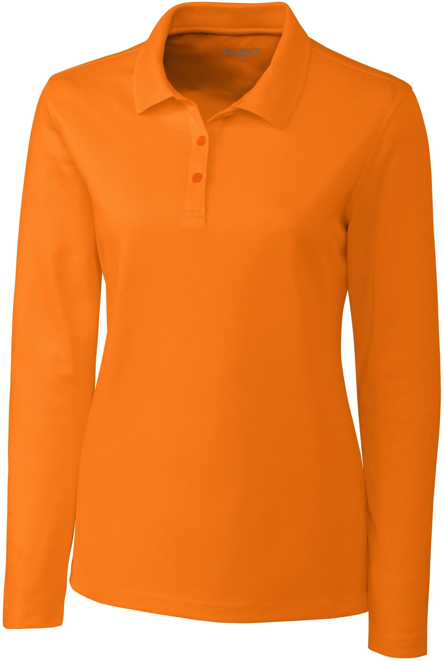 Clique Ladies Long Sleeve Spin Polo