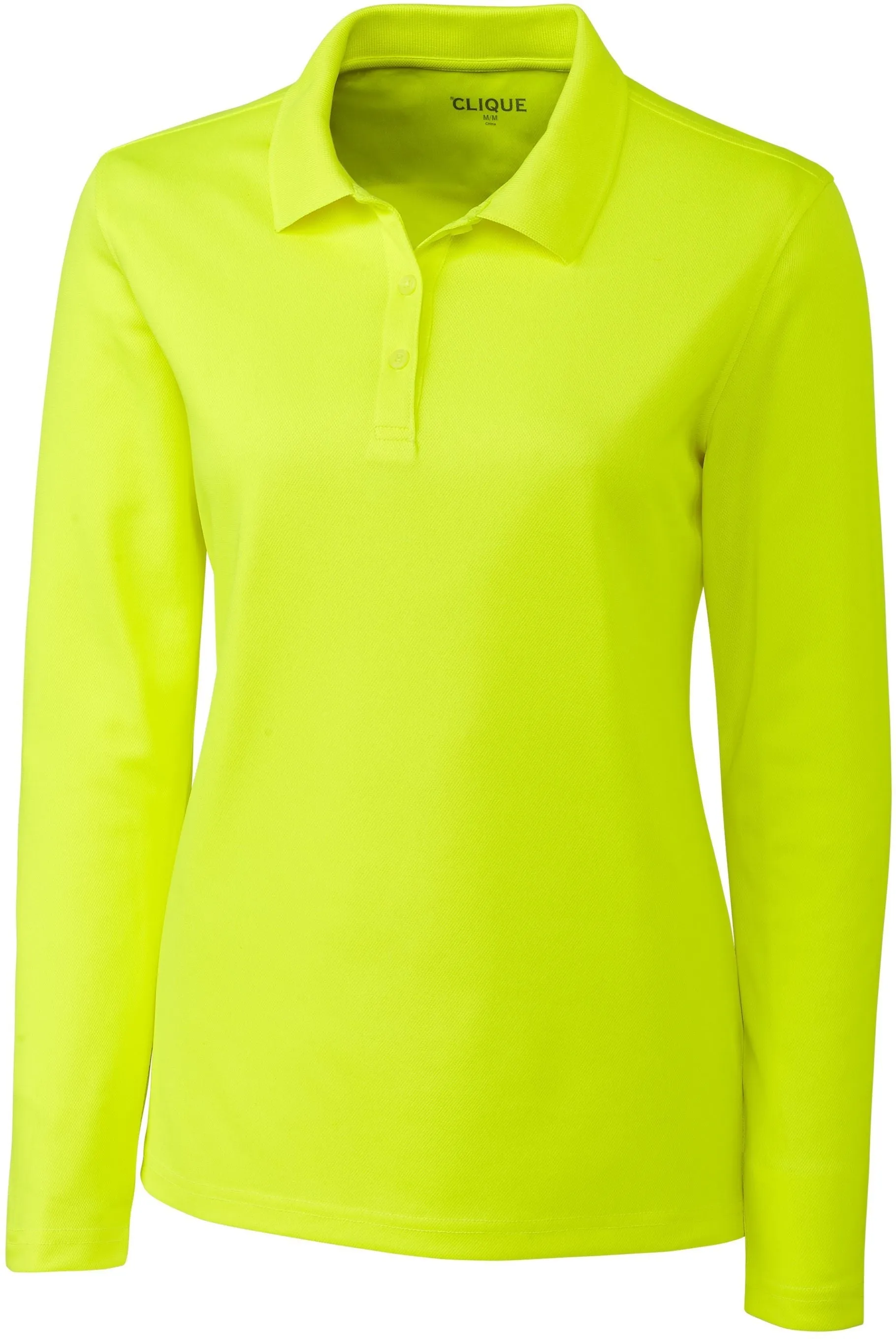 Clique Ladies Long Sleeve Spin Polo