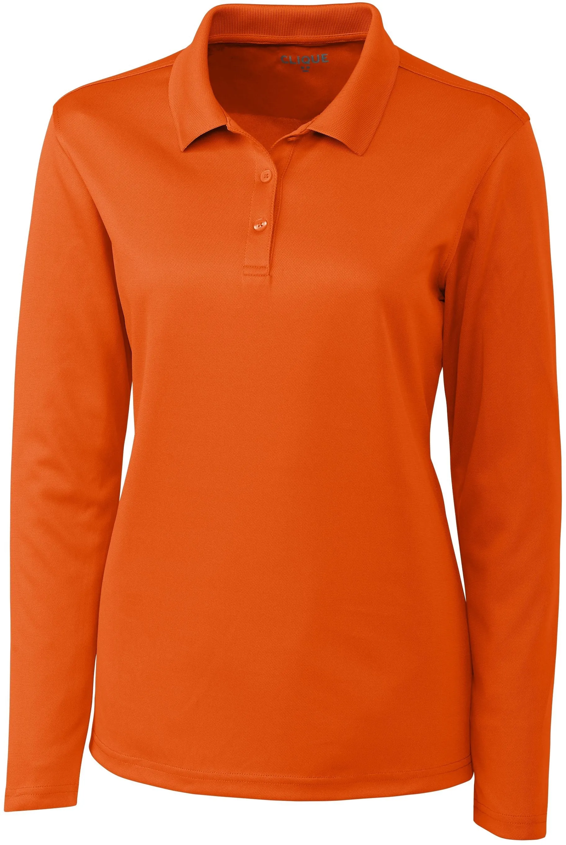 Clique Ladies Long Sleeve Spin Polo