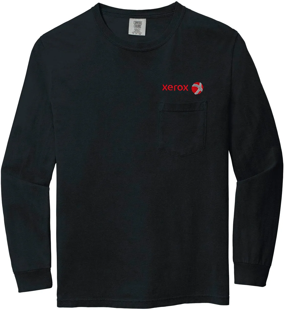 Comfort ColorsHeavyweight Ring Spun Long Sleeve Pocket Tee