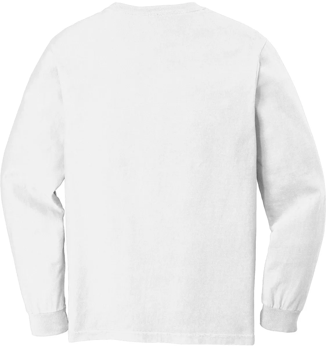 Comfort ColorsHeavyweight Ring Spun Long Sleeve Pocket Tee