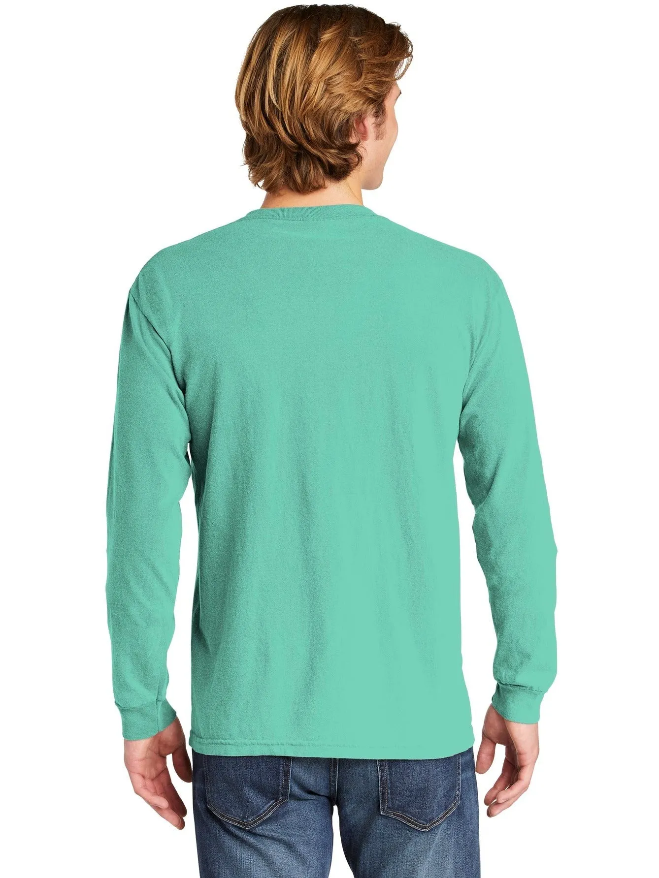 Comfort ColorsHeavyweight Ring Spun Long Sleeve Pocket Tee
