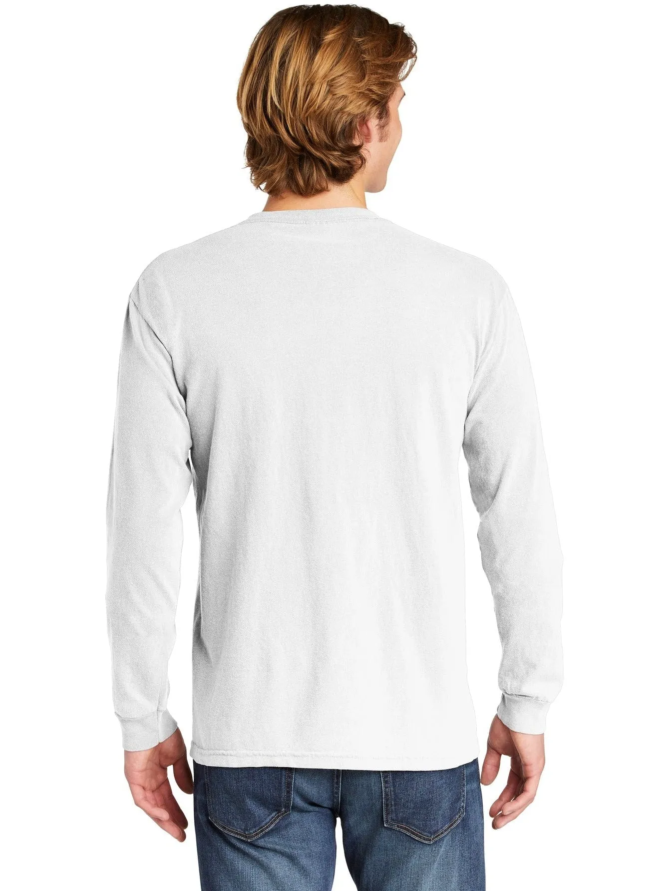 Comfort ColorsHeavyweight Ring Spun Long Sleeve Pocket Tee