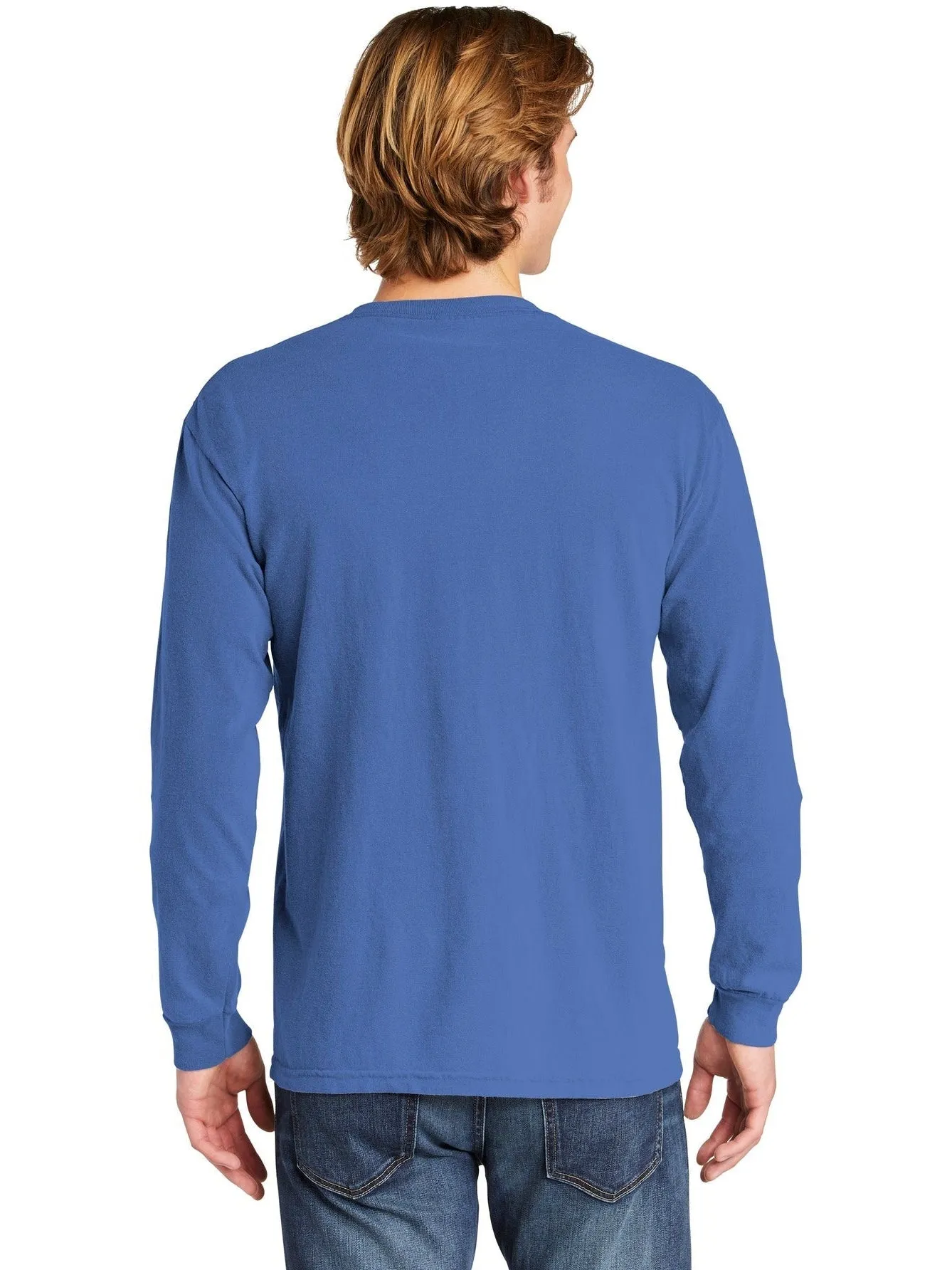 Comfort ColorsHeavyweight Ring Spun Long Sleeve Pocket Tee