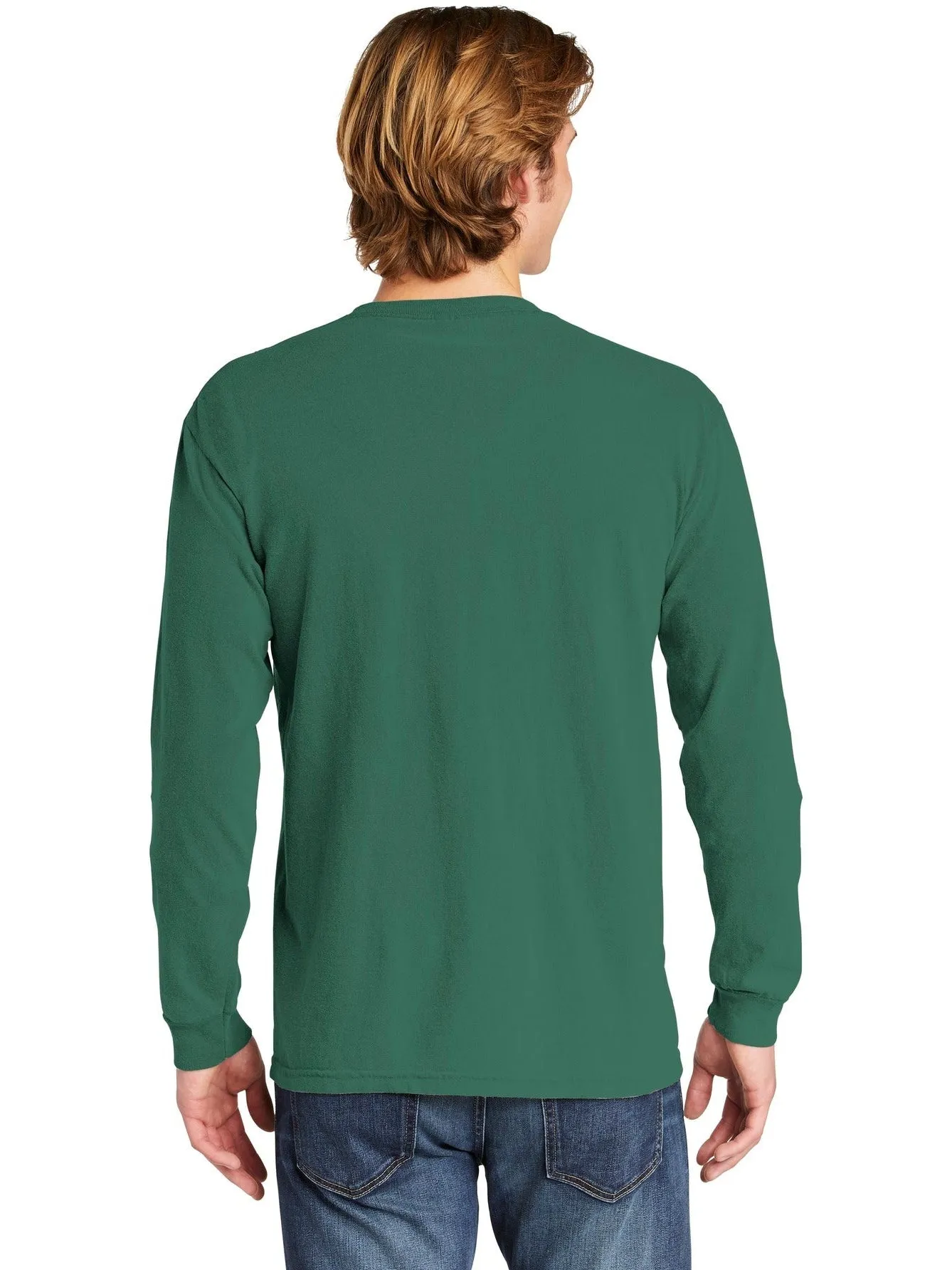 Comfort ColorsHeavyweight Ring Spun Long Sleeve Pocket Tee