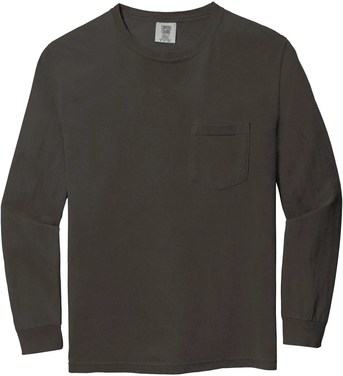 Comfort ColorsHeavyweight Ring Spun Long Sleeve Pocket Tee