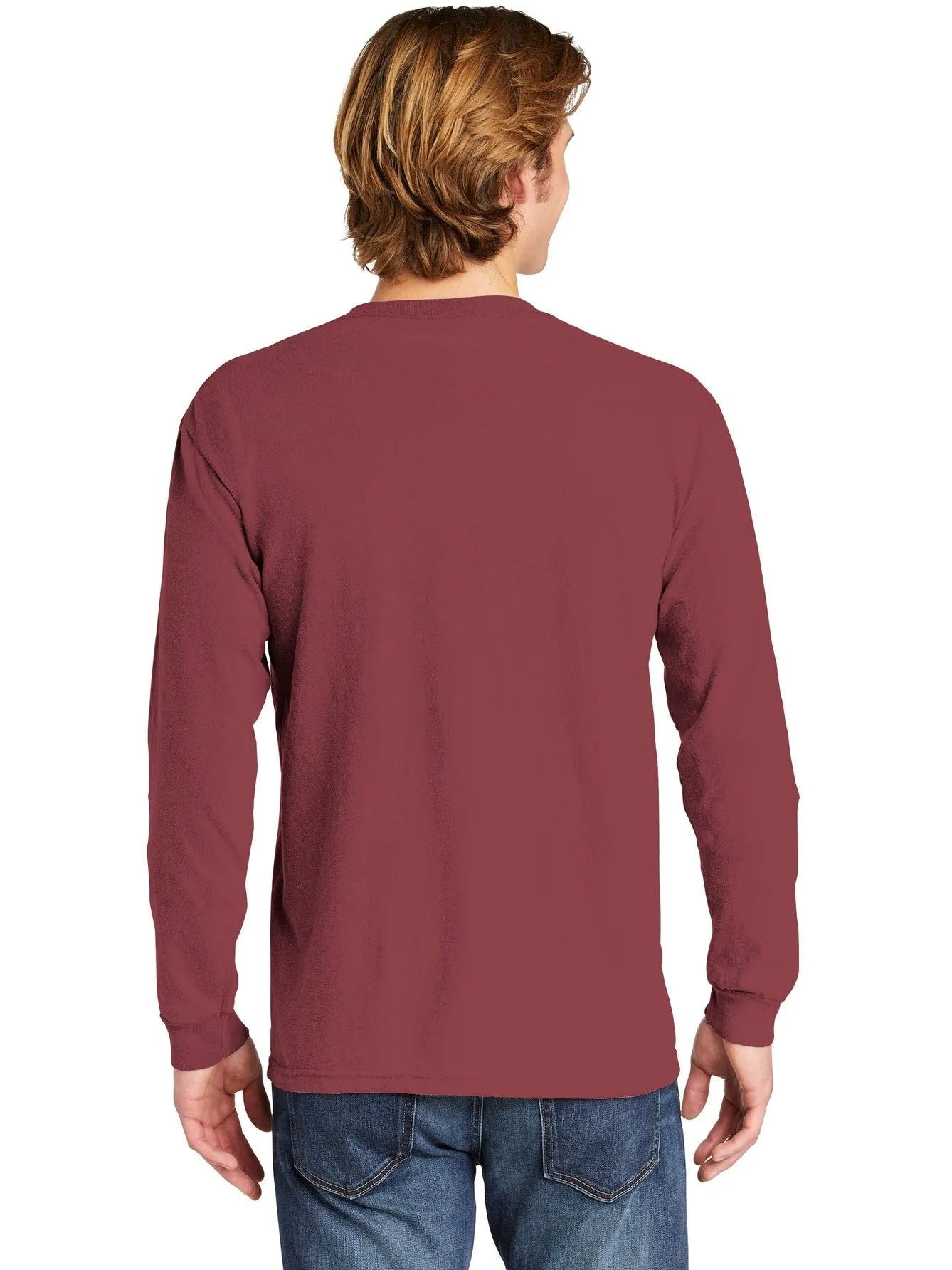 Comfort ColorsHeavyweight Ring Spun Long Sleeve Pocket Tee