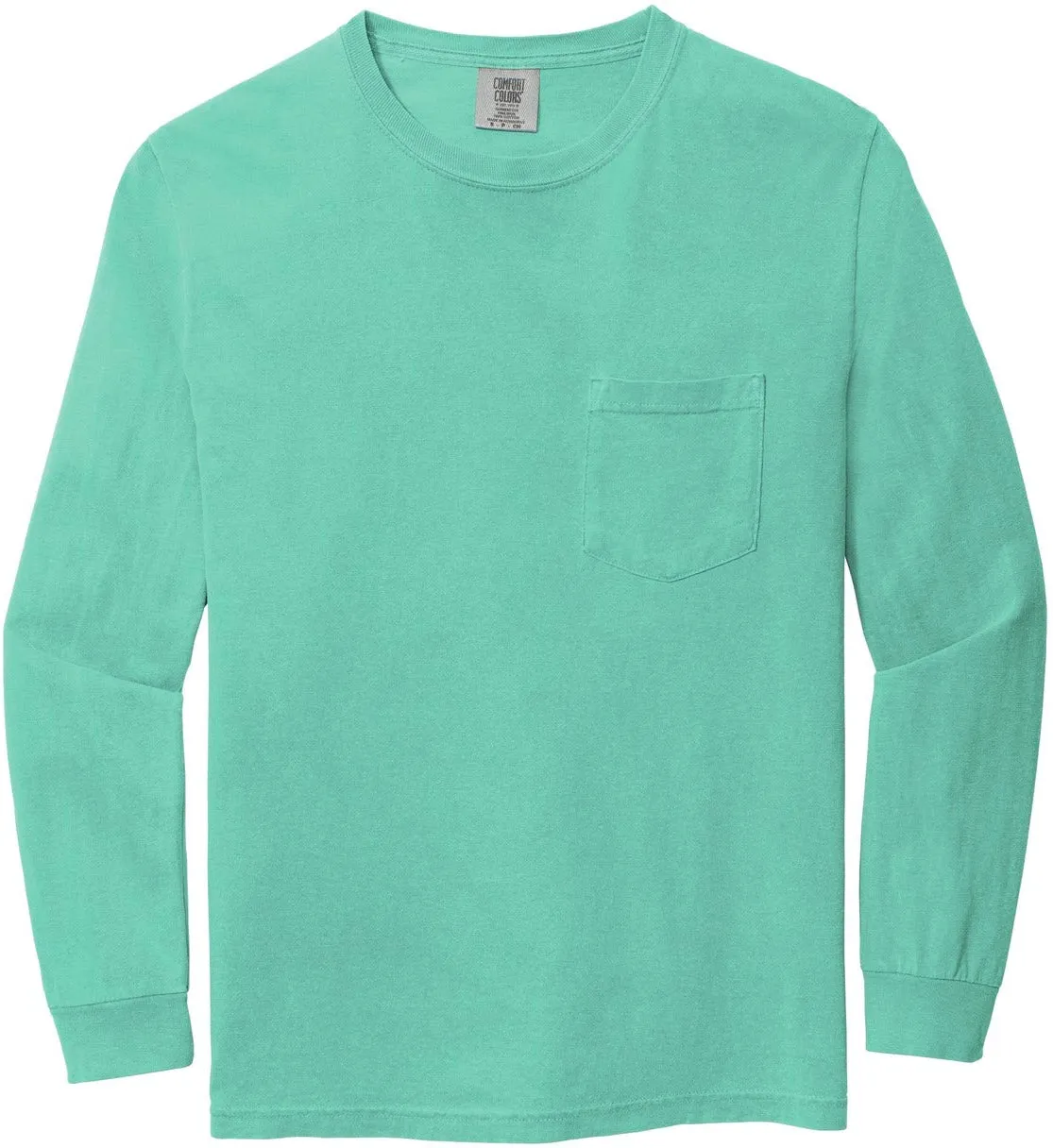 Comfort ColorsHeavyweight Ring Spun Long Sleeve Pocket Tee