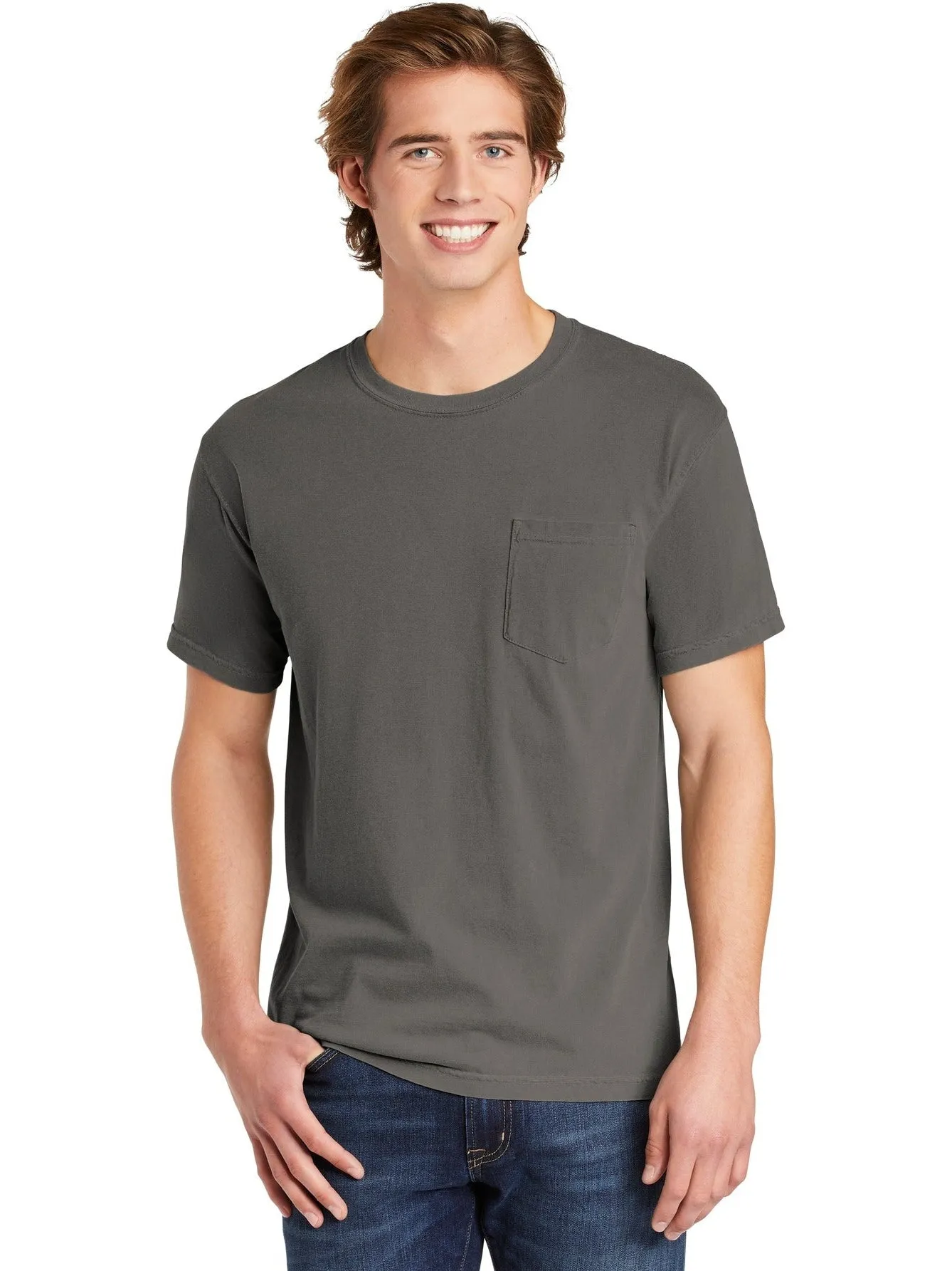 Comfort ColorsHeavyweight Ring Spun Pocket Tee