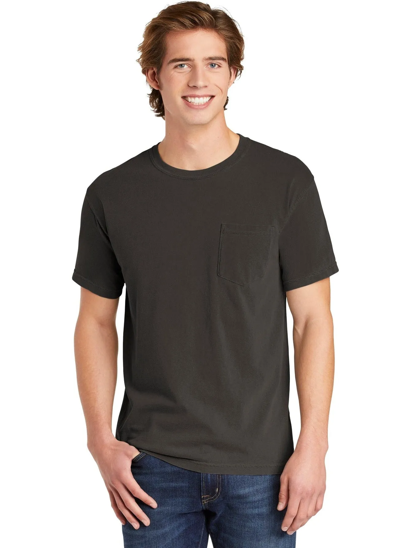 Comfort ColorsHeavyweight Ring Spun Pocket Tee