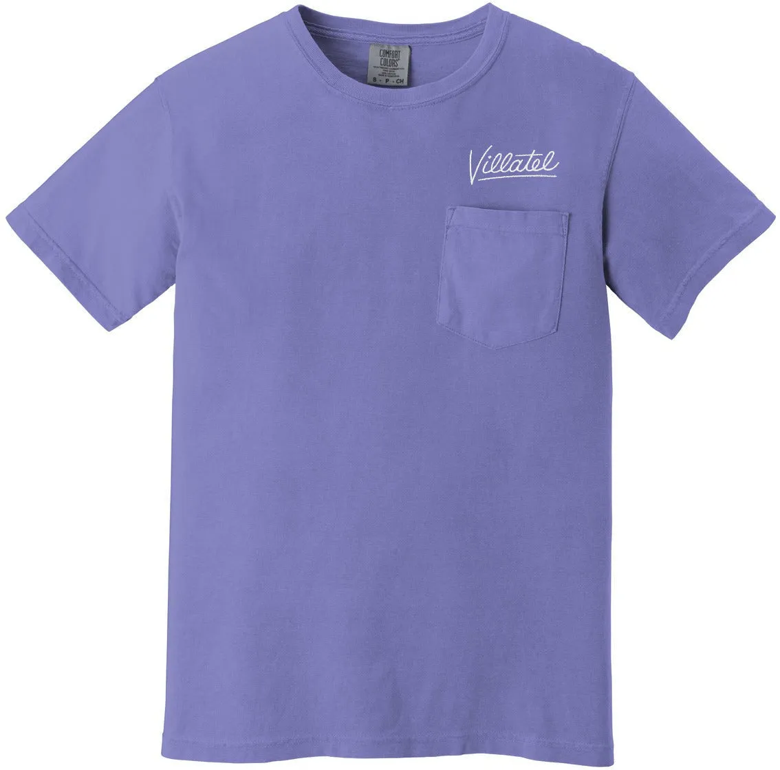 Comfort ColorsHeavyweight Ring Spun Pocket Tee