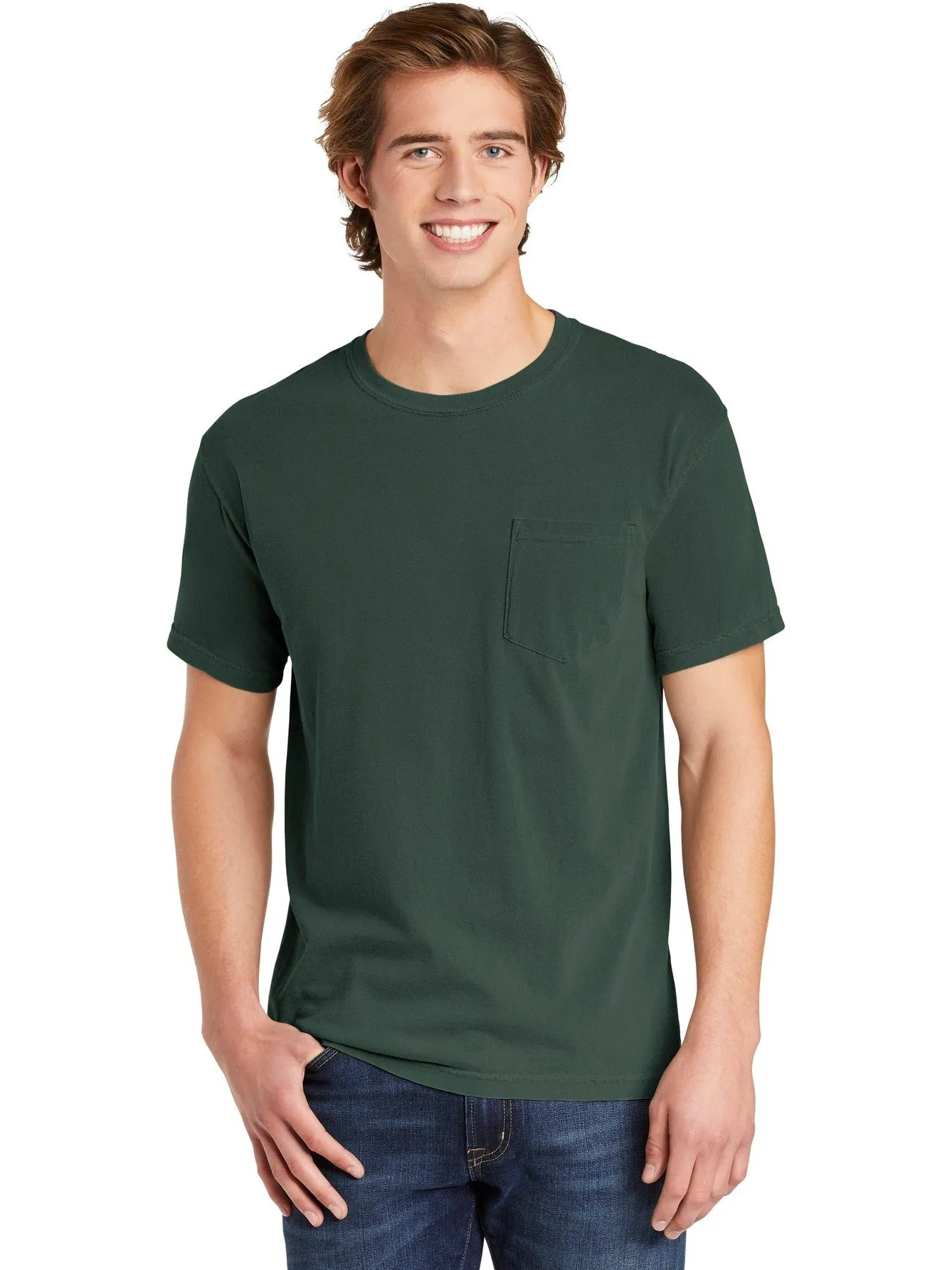 Comfort ColorsHeavyweight Ring Spun Pocket Tee
