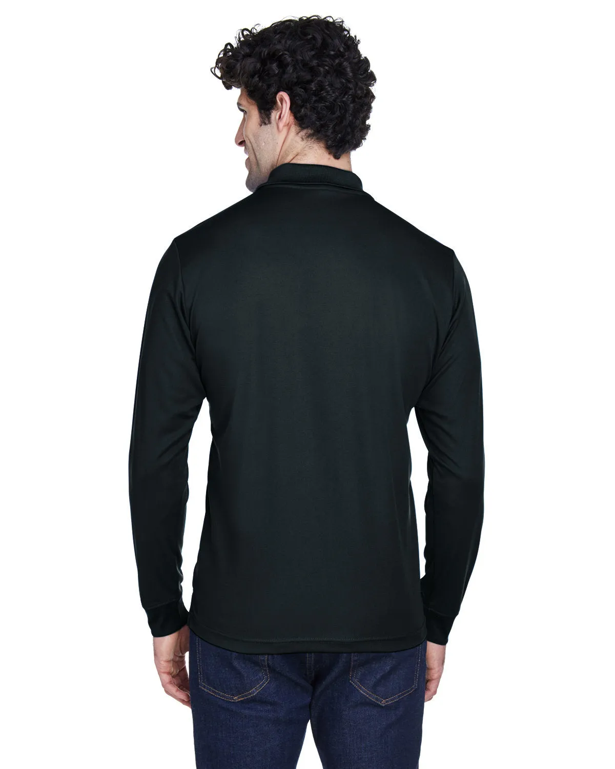 Core 365 Pinnacle Performance Long-Sleeve Pique Polo