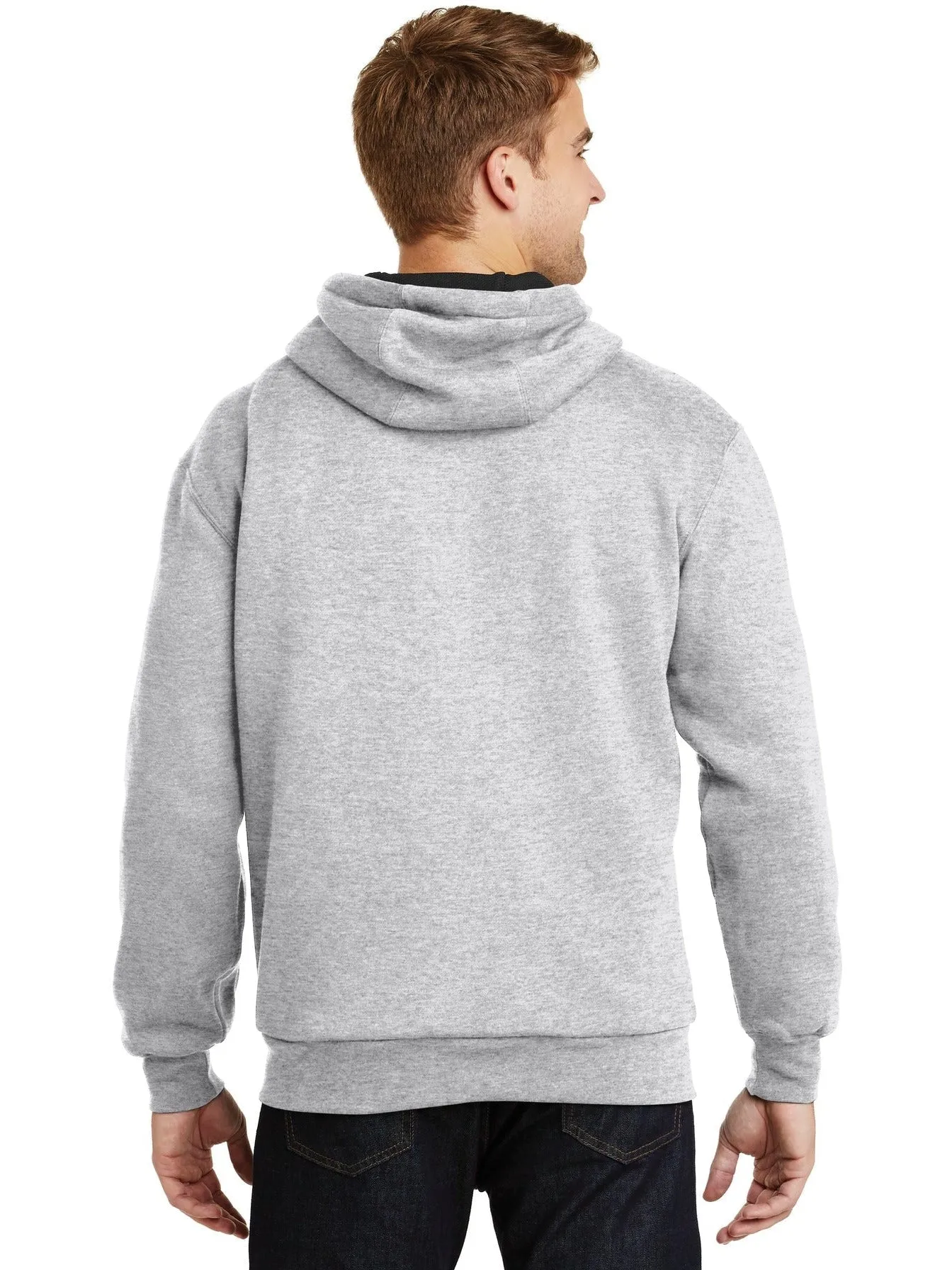 CornerStone Full-Zip Hooded Sweatshirt with Thermal Lining