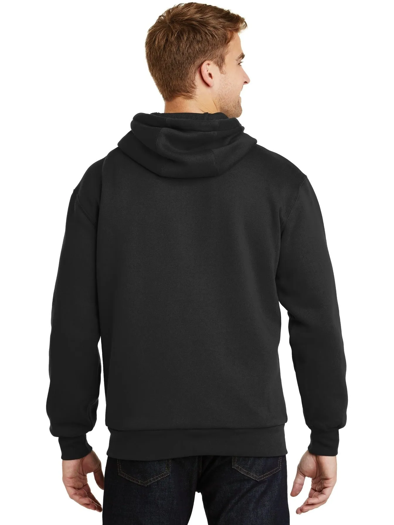 CornerStone Full-Zip Hooded Sweatshirt with Thermal Lining