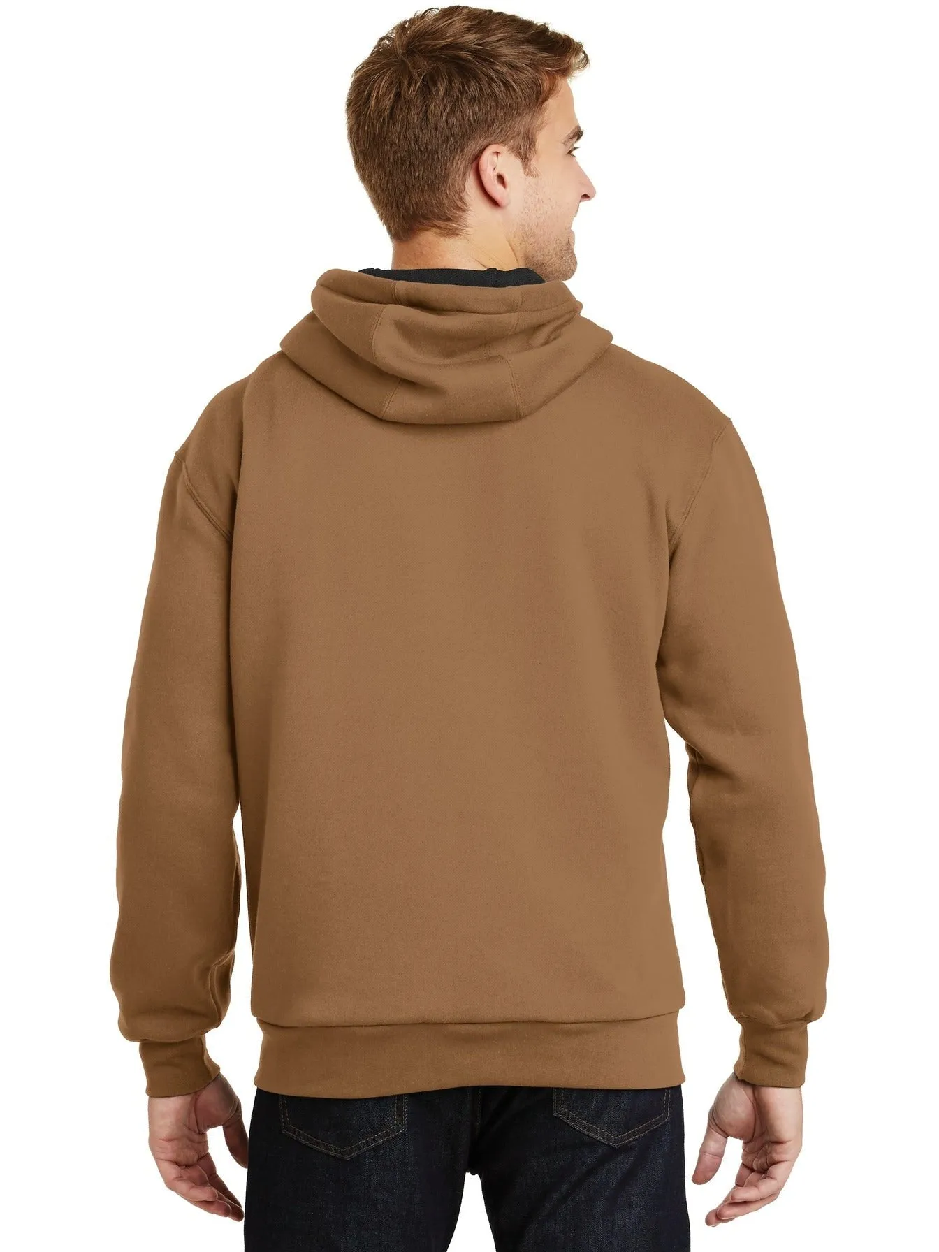 CornerStone Full-Zip Hooded Sweatshirt with Thermal Lining