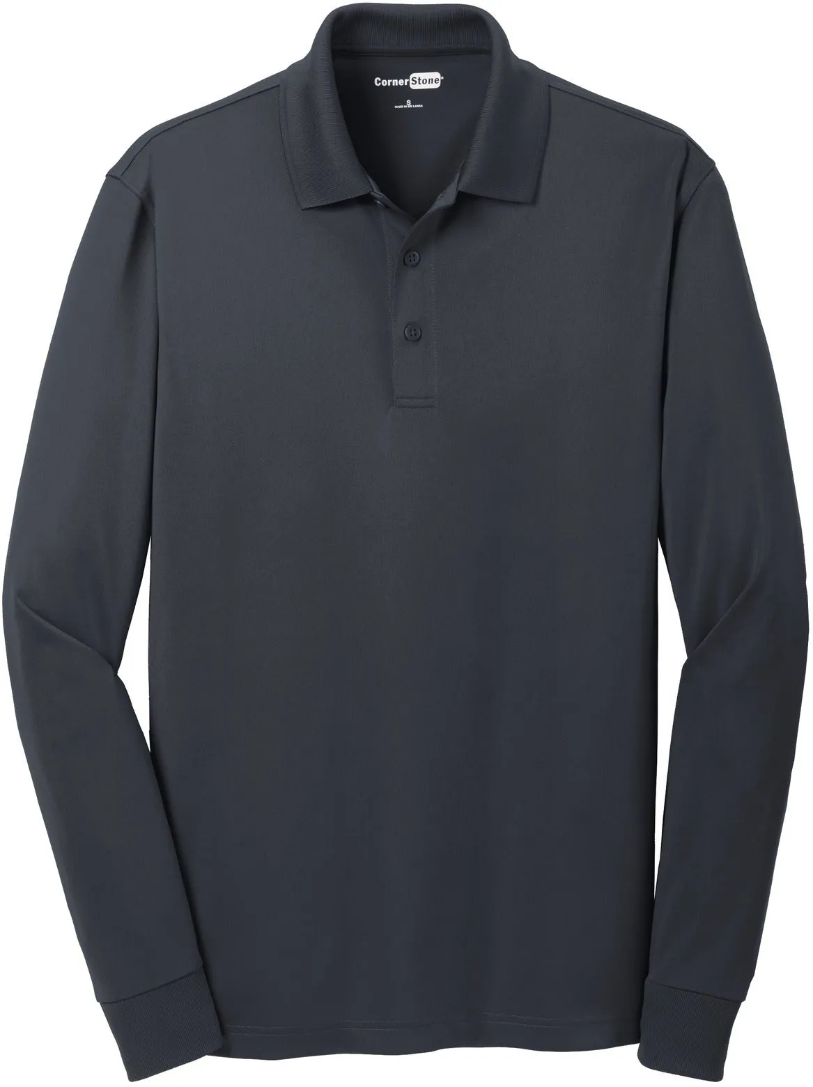 CornerStoneSelect Snag-Proof Long Sleeve Polo