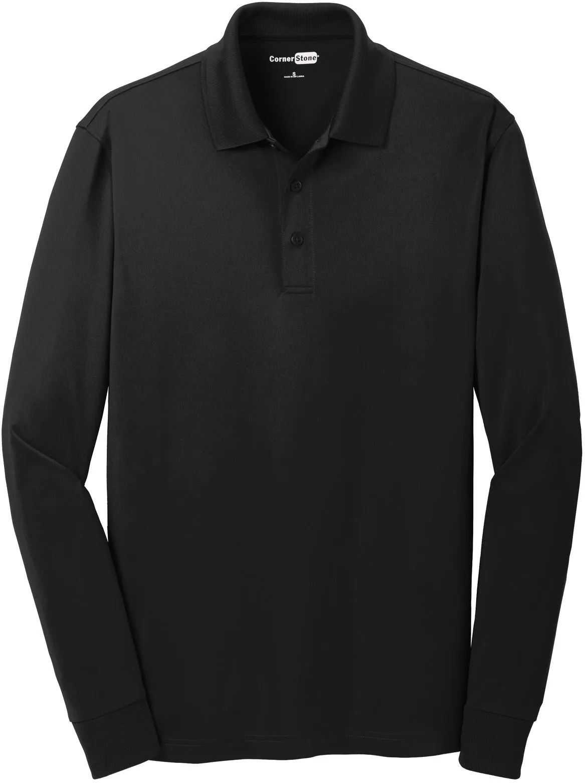 CornerStoneSelect Snag-Proof Long Sleeve Polo