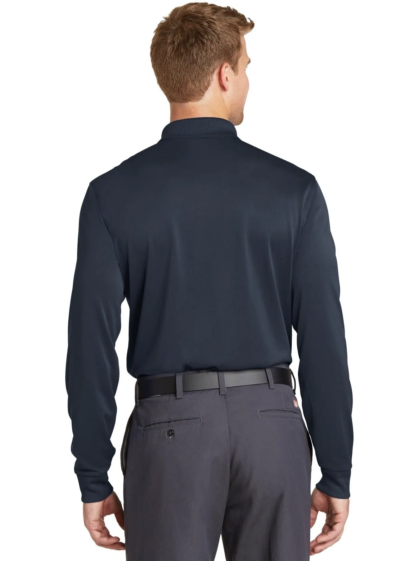 CornerStoneSelect Snag-Proof Long Sleeve Polo