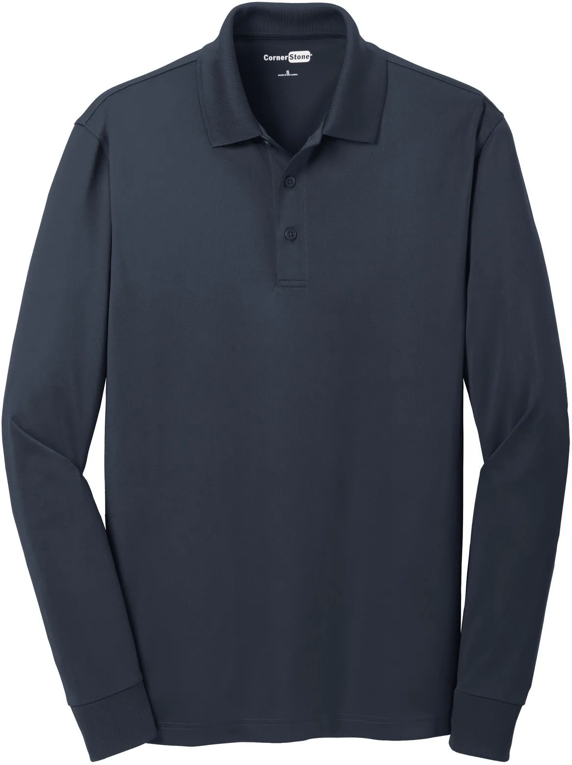 CornerStoneSelect Snag-Proof Long Sleeve Polo