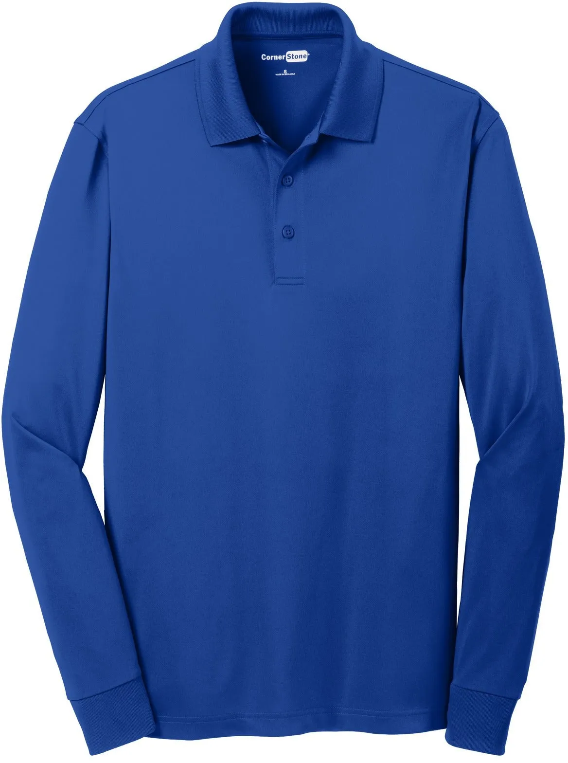 CornerStoneSelect Snag-Proof Long Sleeve Polo