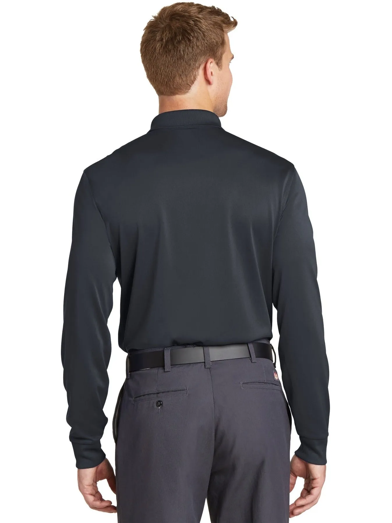 CornerStoneSelect Snag-Proof Long Sleeve Polo