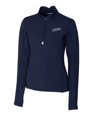 Cutter & Buck Traverse Stretch Quarter Zip Ladies Pullover