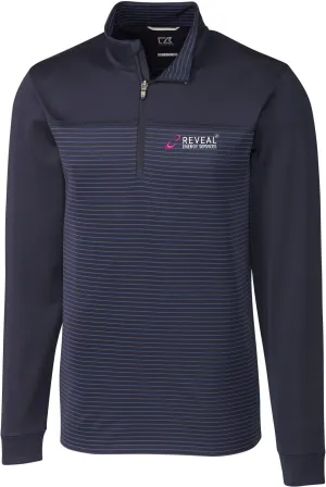 Cutter & Buck Traverse Stripe Half Zip