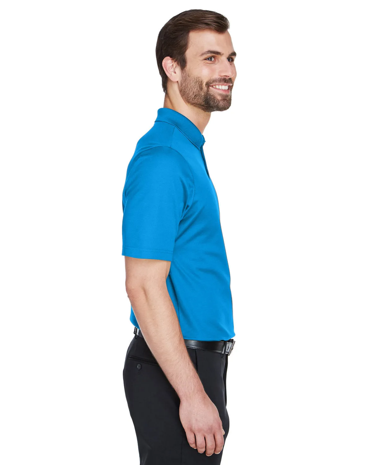 Devon & Jones CrownLux Performance Plaited Polo