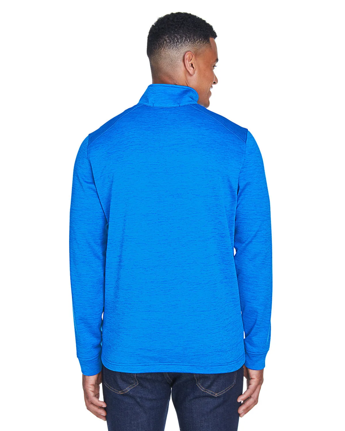 Devon & Jones Newbury Mlange Fleece Quarter-Zip