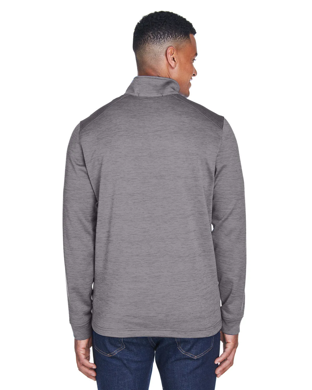 Devon & Jones Newbury Mlange Fleece Quarter-Zip