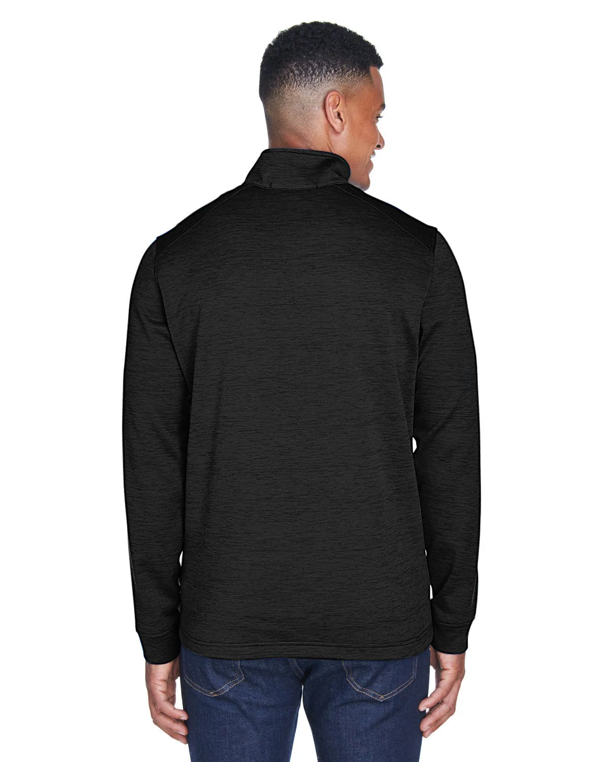Devon & Jones Newbury Mlange Fleece Quarter-Zip