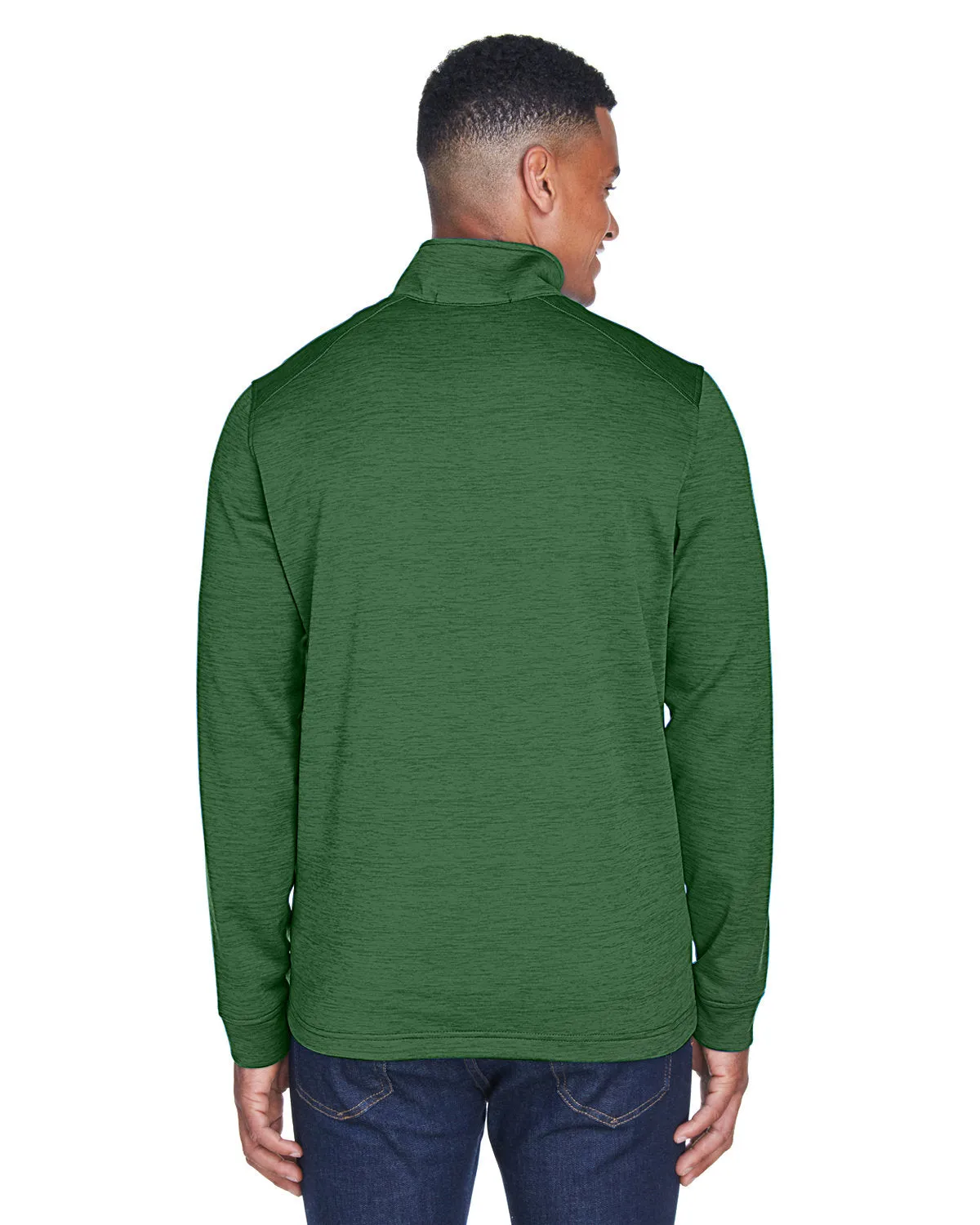 Devon & Jones Newbury Mlange Fleece Quarter-Zip