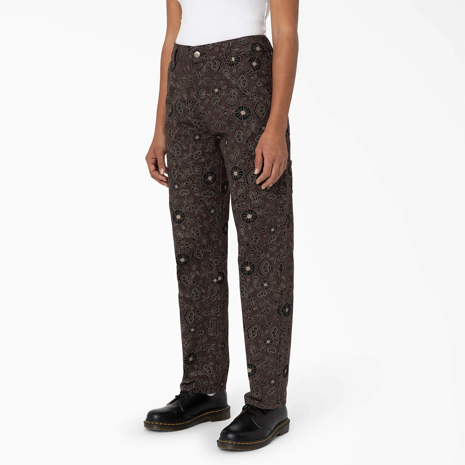 Dickies Womens Ellis Floral Duck Canvas Pants