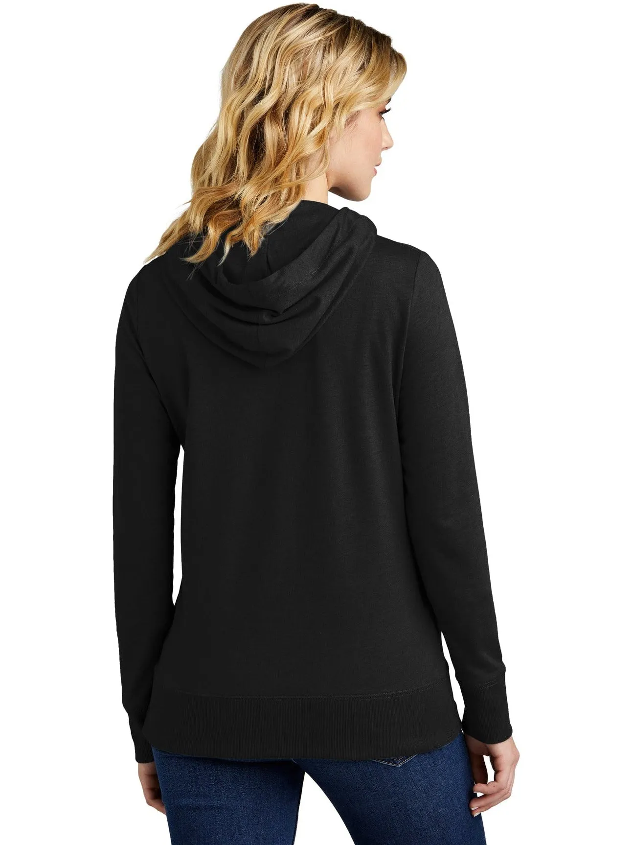 District Ladies Featherweight French Terry Full-Zip Hoodie