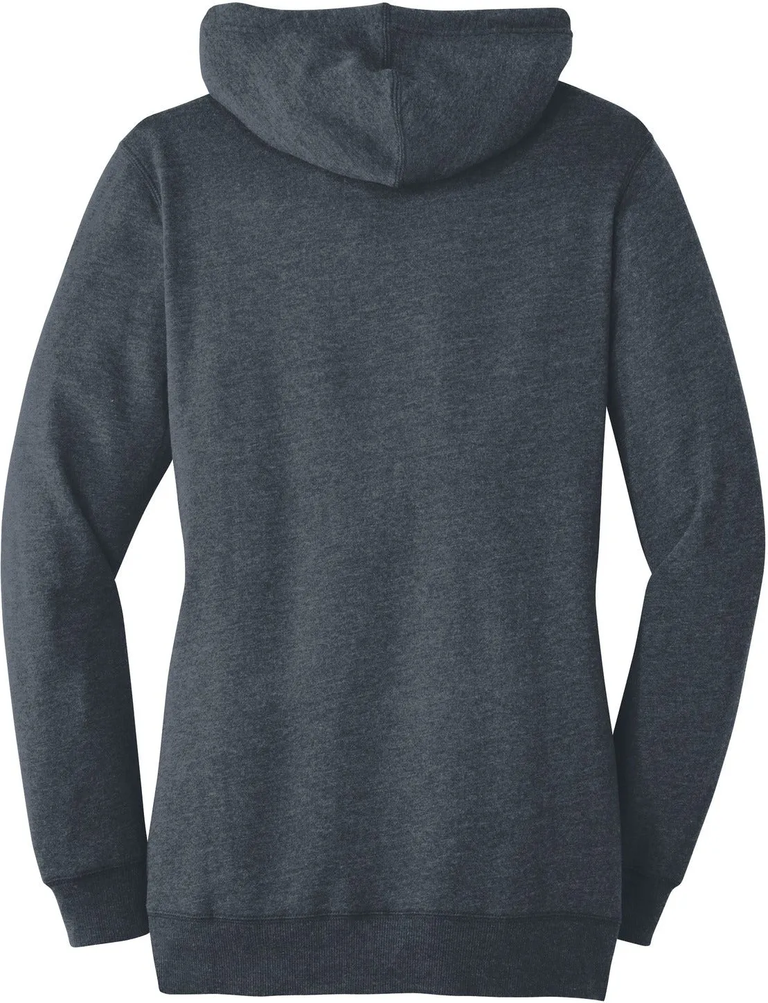 District Ladies Lightweight Fleece Hoodie