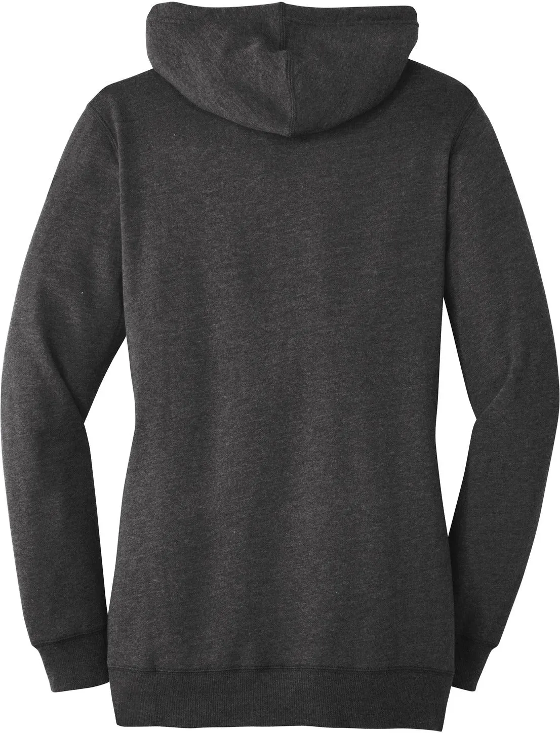 District Ladies Lightweight Fleece Hoodie