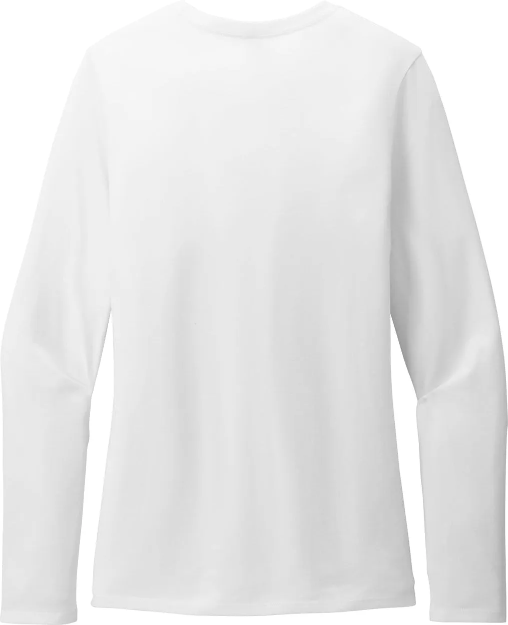 District Ladies Perfect Blend CVC Long Sleeve Tee