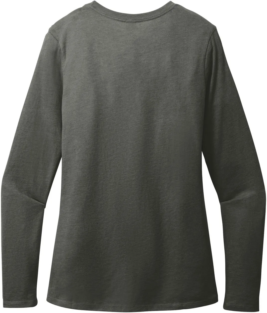 District Ladies Perfect Blend CVC Long Sleeve Tee