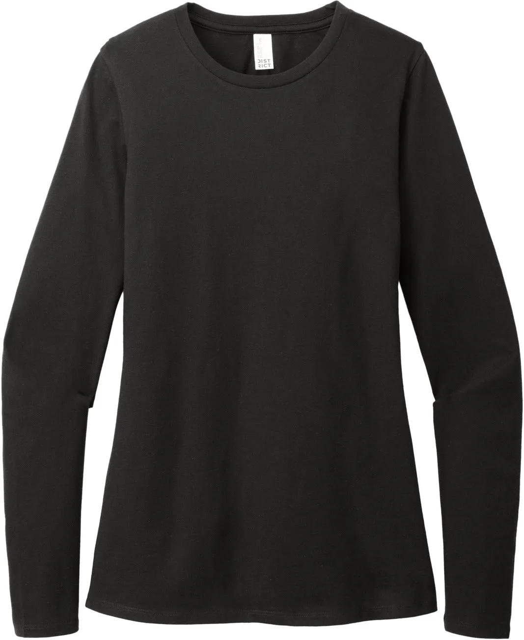 District Ladies Perfect Blend CVC Long Sleeve Tee
