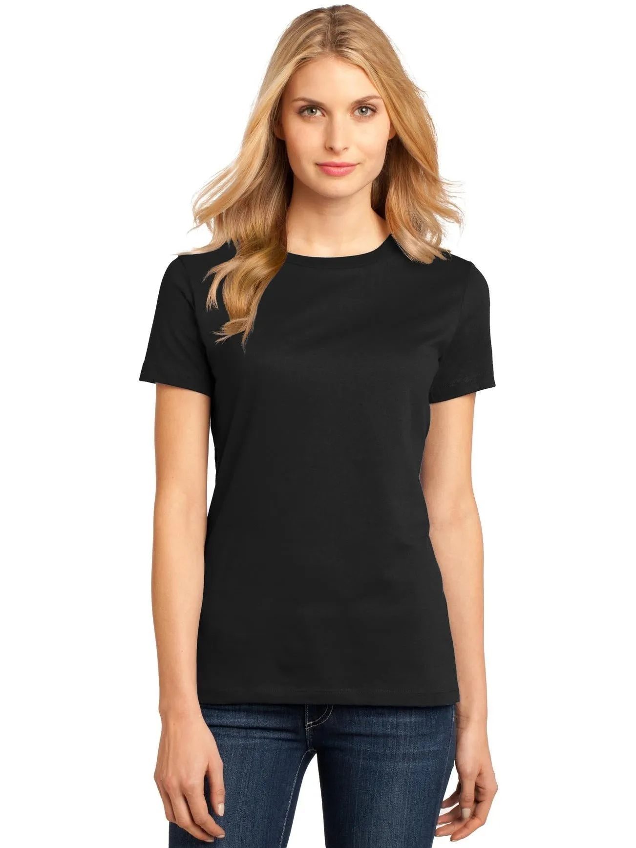 District Ladies Perfect Weight Crew Tee