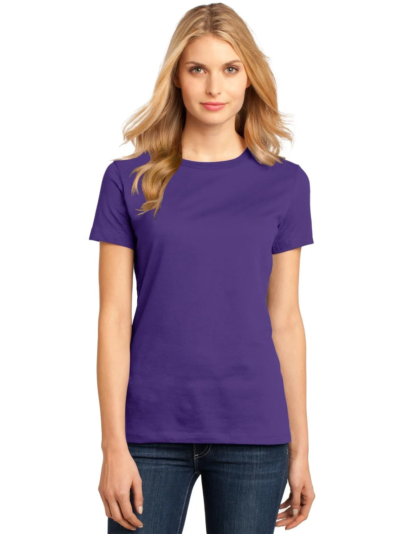 District Ladies Perfect Weight Crew Tee