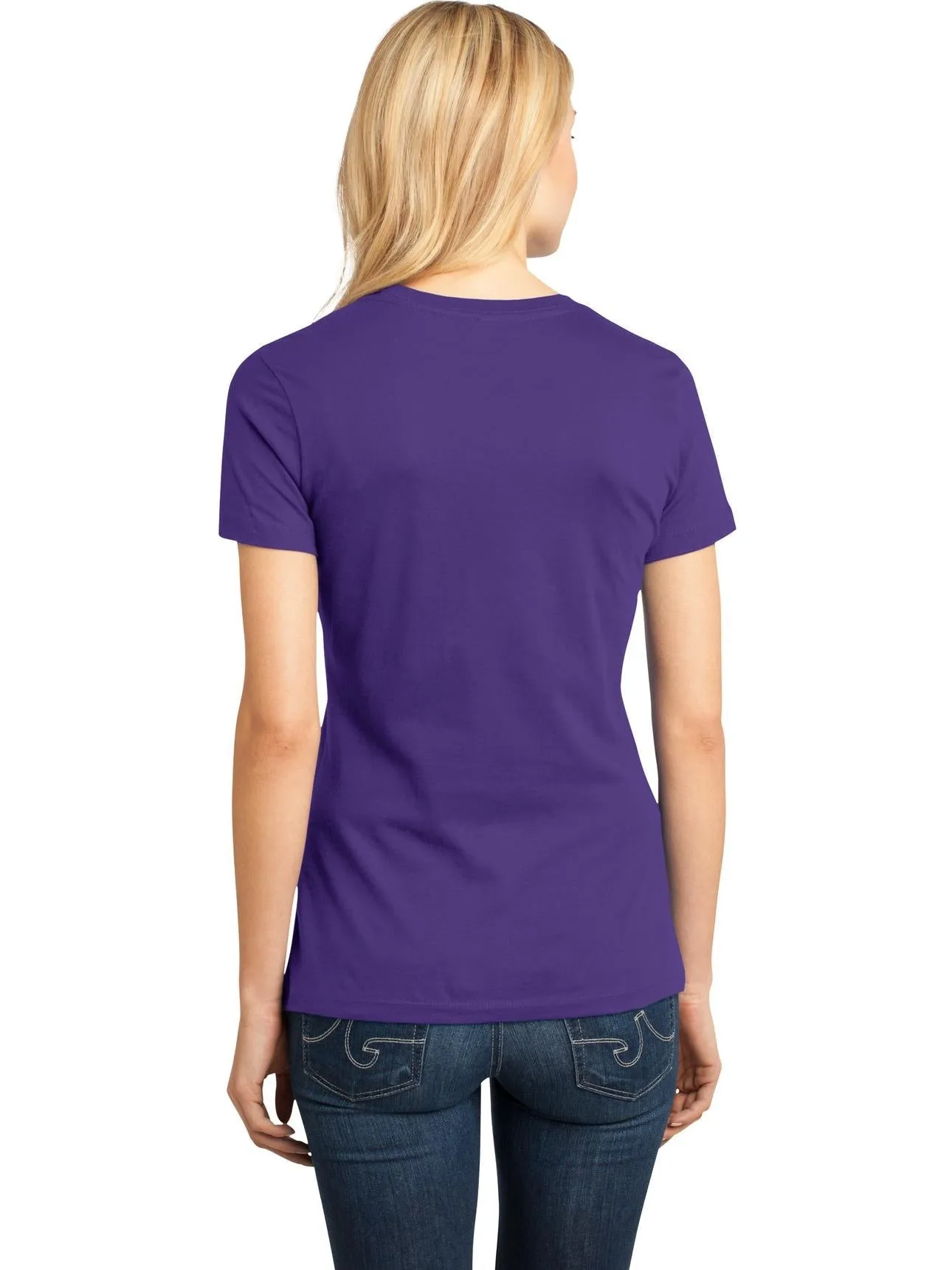 District Ladies Perfect Weight Crew Tee
