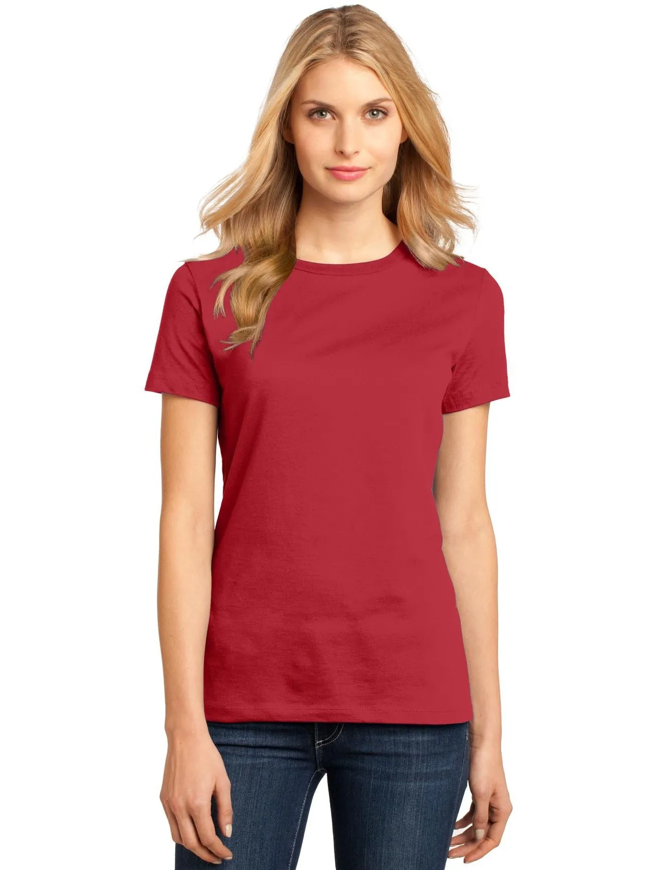 District Ladies Perfect Weight Crew Tee