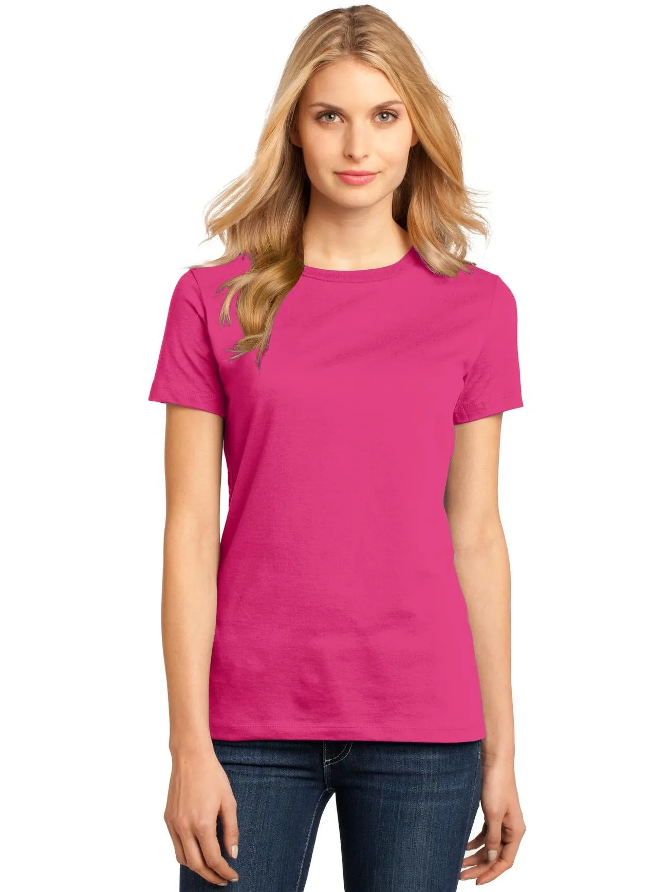District Ladies Perfect Weight Crew Tee