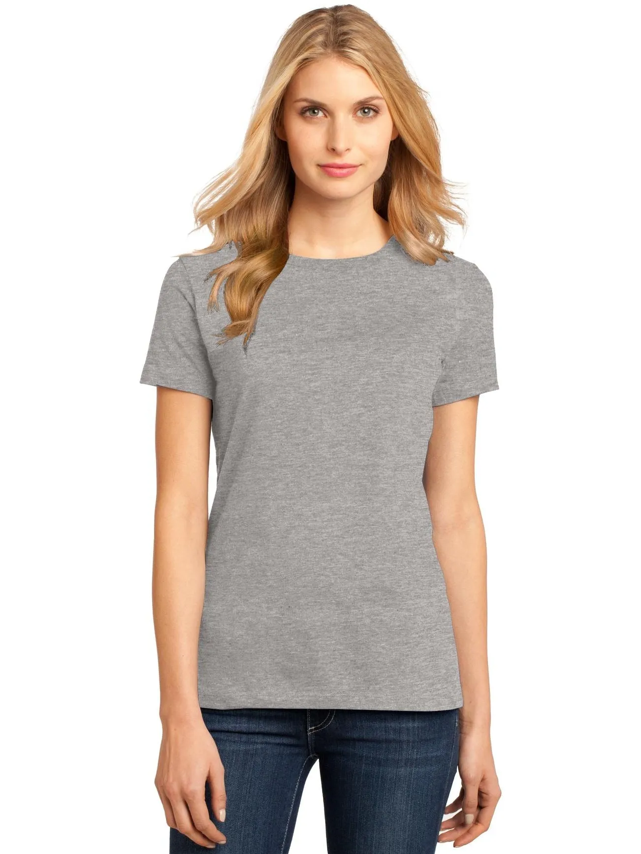 District Ladies Perfect Weight Crew Tee
