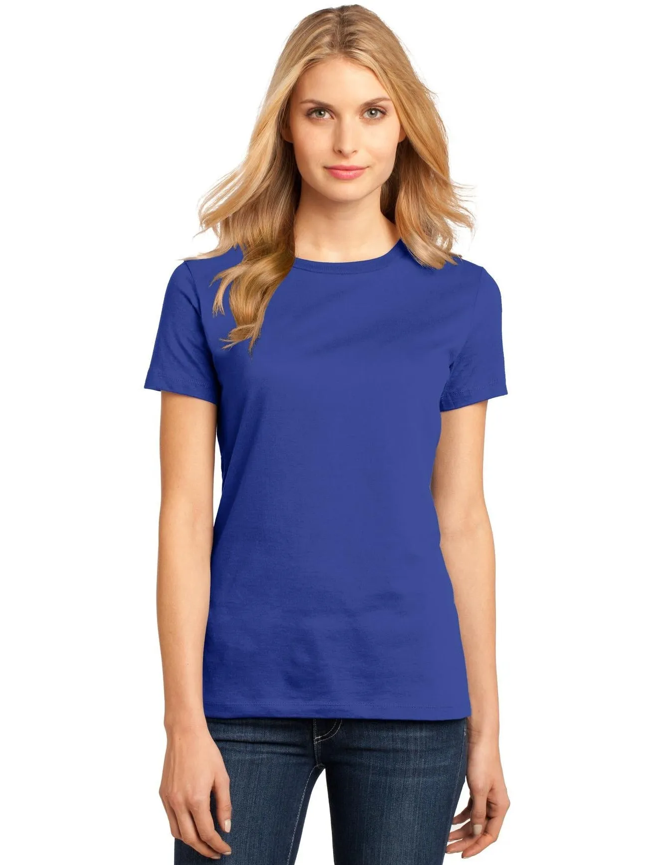 District Ladies Perfect Weight Crew Tee