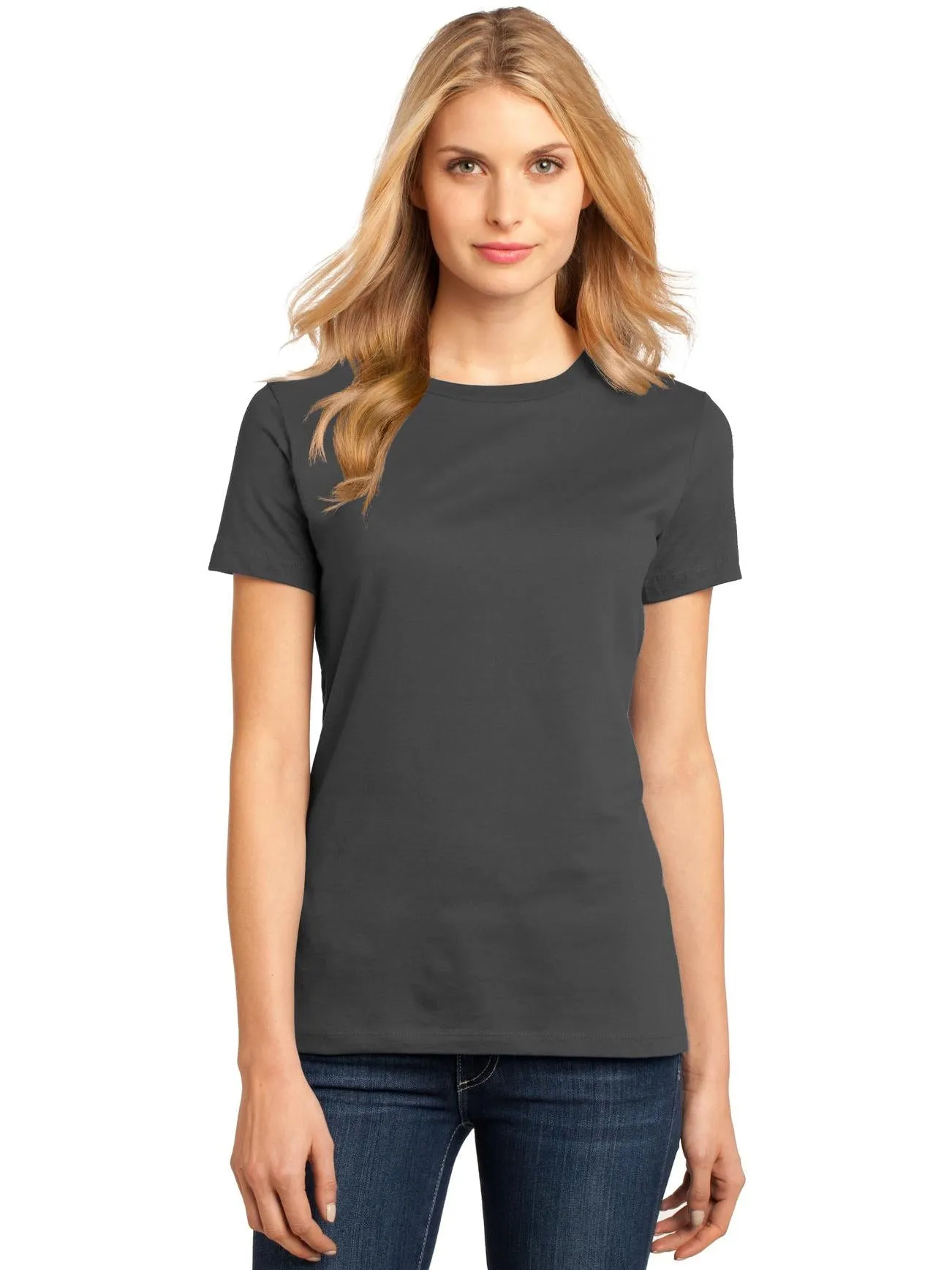 District Ladies Perfect Weight Crew Tee