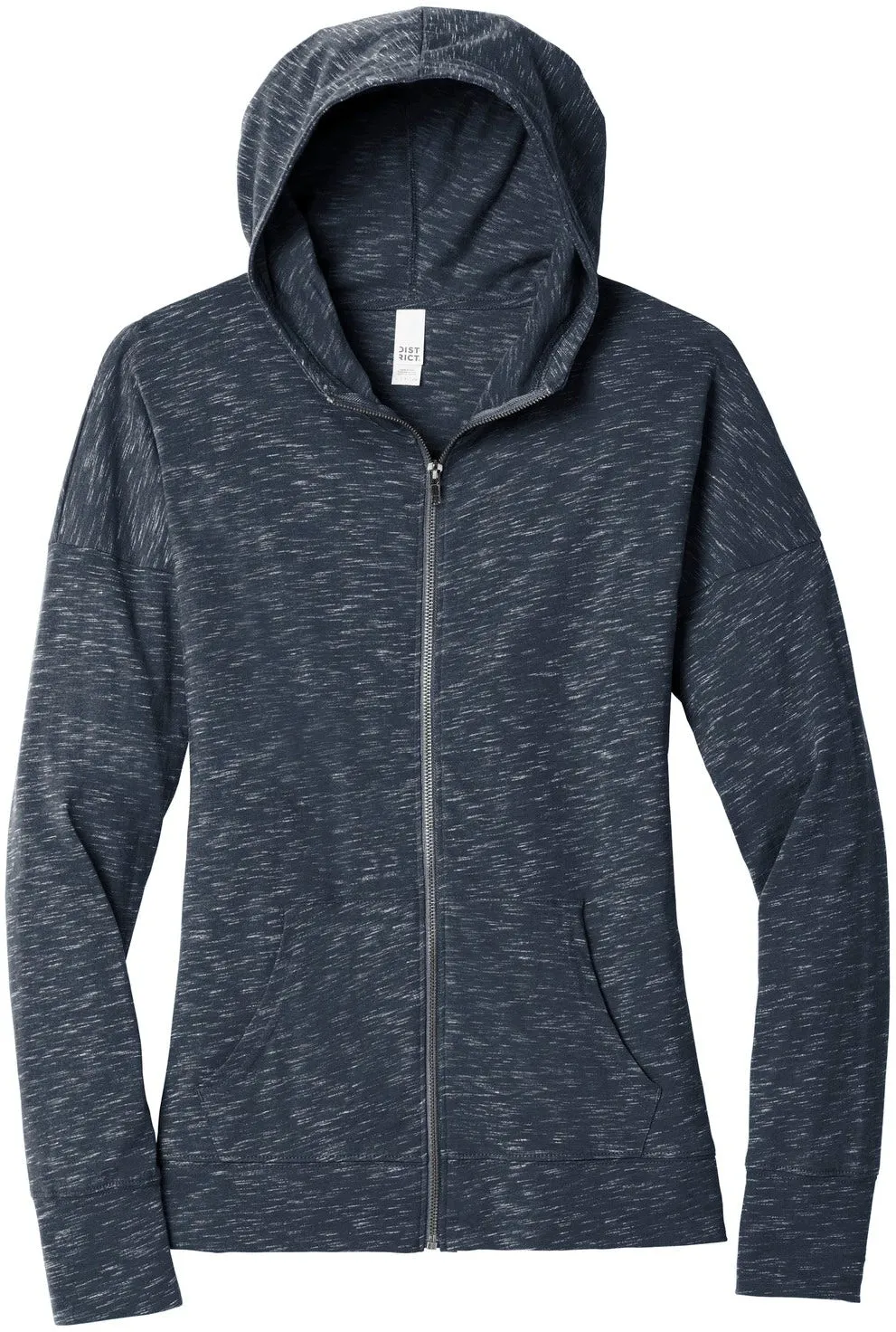DistrictLadies Medal Full-Zip Hoodie